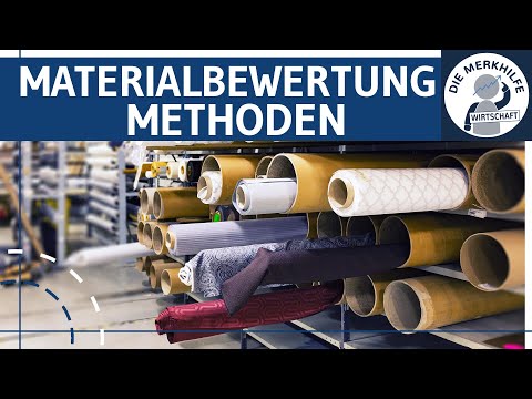 Methoden zur Bewertung von Material - Materialrechnung: Retrograde-, Inventur- & Skontrationsmethode