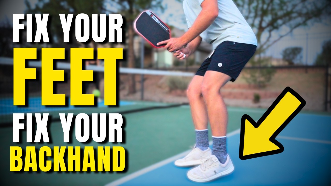 I fixed my backhand dink with 5 simple steps.