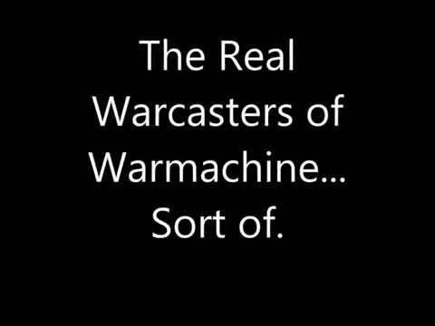 The real warcasters of warmachine battle report,  Cygnar vs. Cryx