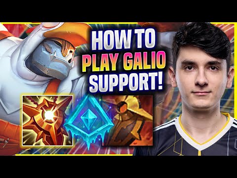 LEARN HOW TO PLAY GALIO SUPPORT LIKE A PRO! - VIT Labrov Plays Galio SUPPORT vs Maokai! |