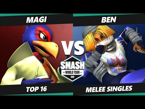 SWT NA East RF Top 16 - Magi (Falco) Vs. Ben (Sheik) Smash Melee Tournament