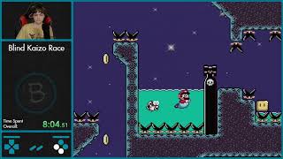 SMW Blind Kaizo Race Week 58 - Glistening Grotto & Starlit Stronghold by sio_kedelic
