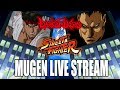 Darkstalkers Vs Street Fighter M U G E N W I P Session W Reckless Animal Dyson