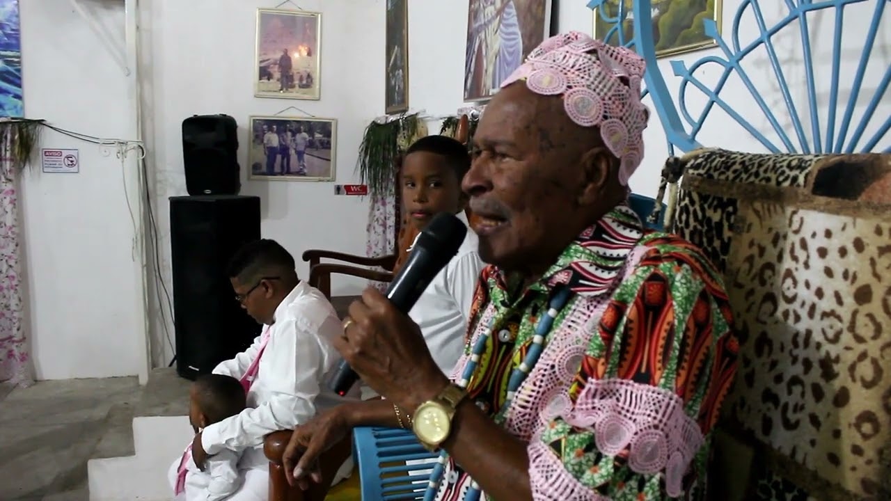 festa em homenagem a iansã, na casa do pai Raminho.