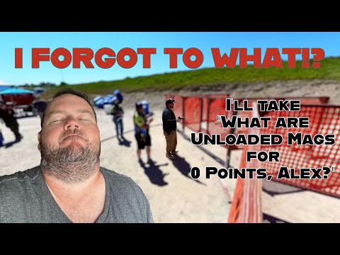 CAPSL April USPSA Match Vlog - I forgot to do what?