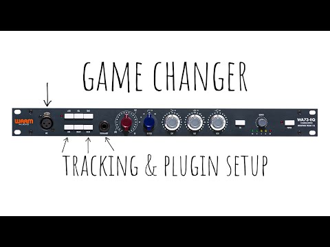 Tracking & Plugin BEAST - How to use it as both with the press of one button - Warm Audio WA73-EQ