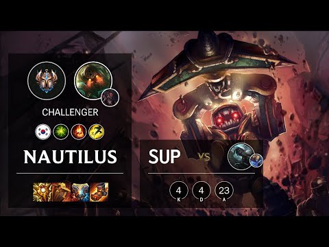 Nautilus Support vs Senna - KR Challenger Patch 11.7