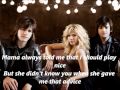 The Band Perry Done with Lyrics