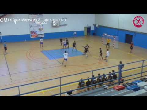 Emisión en directo de Balonmano CM La Salle Maravillas 2- BM Alarcos CR
