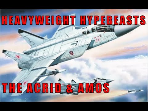 The Soviet Union’s Most Powerful Air To Air Missiles: Acrid & Amos