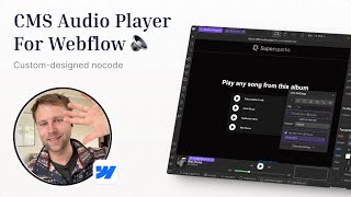 Create A CMS Audio Player In Webflow - Custom-design In Webflow.