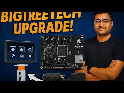 BIGTREETECH Mega Upgrade Unboxing 🔥 | Octopus Pro, Pi V1.2, TFT35, BLTouch & Smart Filament Sensor!
