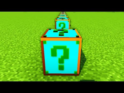MAVİ ŞANS BLOĞU YARIŞI ( EFSANE ) - Minecraft