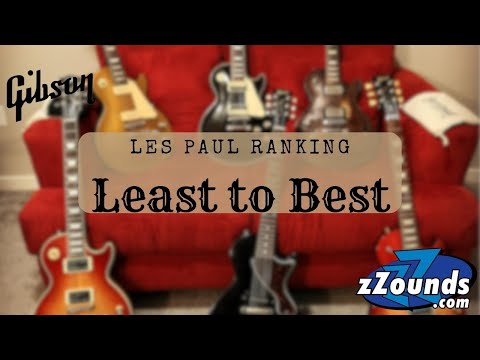Ranking my 6 Gibson Les Pauls from Least to Best