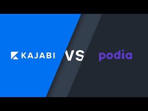 Kajabi vs. Podia: Online Course Software - YouTube