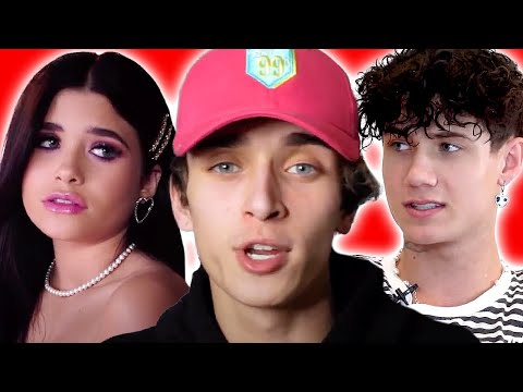 Josh Richards REACTS to ex Nessa Barrett & Jaden Hossler DATING after Mads Lewis REVEALS THIS TikTok