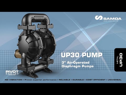 Pneumatic double diaphragm pump
