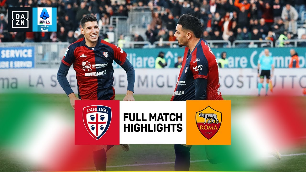 Cagliari vs Roma | Lega Serie A Highlights | Matchday 14 | 2025-2026