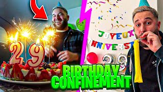 MA JOURNÉE D'ANNIVERSAIRE CONFINÉ! (c'est bizarre)
