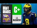 2024 NFL Draft Grades: Vikings select J.J. McCarthy No. 10 Overall | CBS Sports