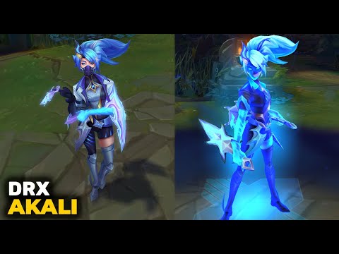 DRX Akali Skin Preview - League of Legends