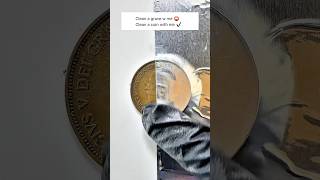 I turned this coin into a mirror 🪩