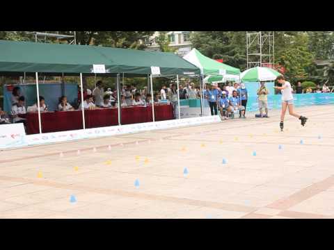 Lishui Slalom Open 2015 Freestyle Classic Woman  Granjon Zoe 5th place