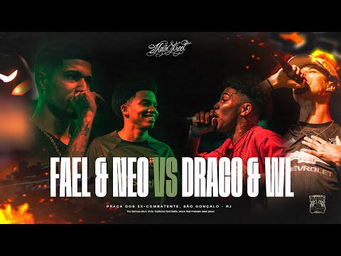 [CONFRONTO DE PAI E FILHO ⚡] NEO & FAEL VS WL BXD & DRACO | 2 FASE | Batalha do Tanque | RJ