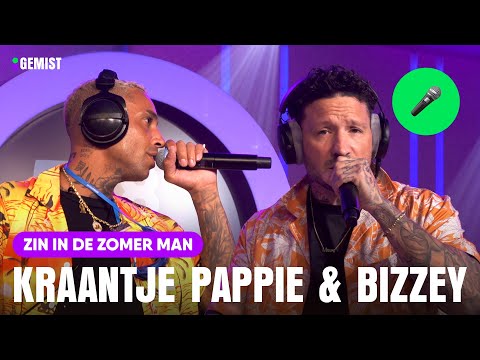 Bizzey x Kraantje Pappie – ZIN IN DE ZOMER MAN | LIVE BIJ 538