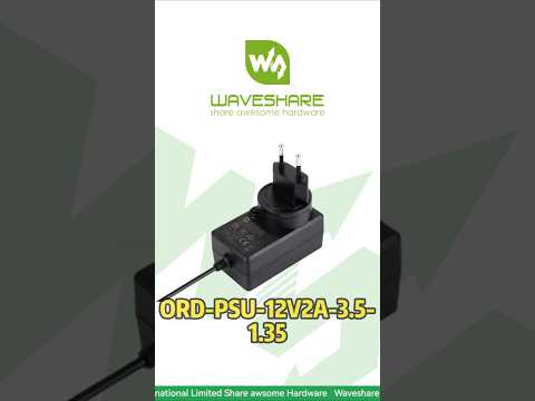 ORD-PSU-12V2A-3.5-1.35,Choose Your Region&rsquo;s Plug,Steady 24W Power,Works Anywhere in the World