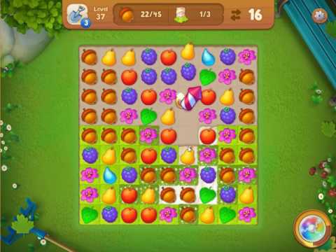 Gardenscapes - New Acres - Level 37 - No Boosters (by match3news.com)