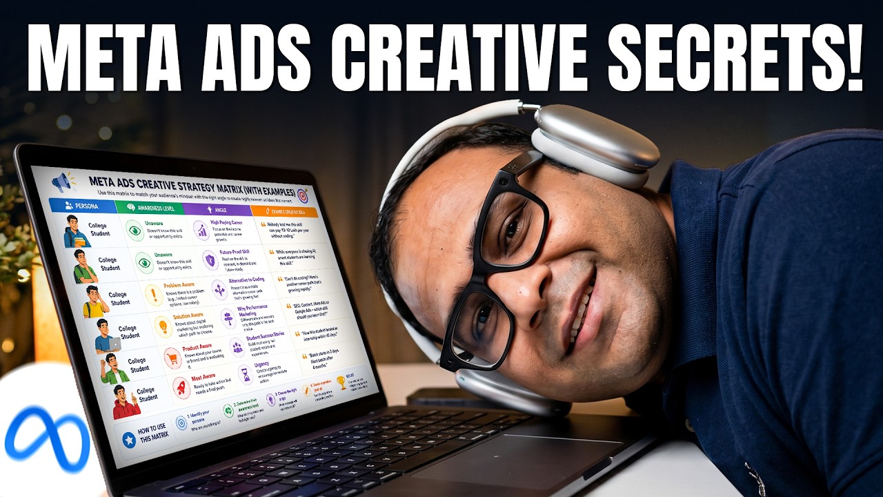 Meta Ads Creative Strategy (Andromeda + GEM)  - Umar Tazkeer