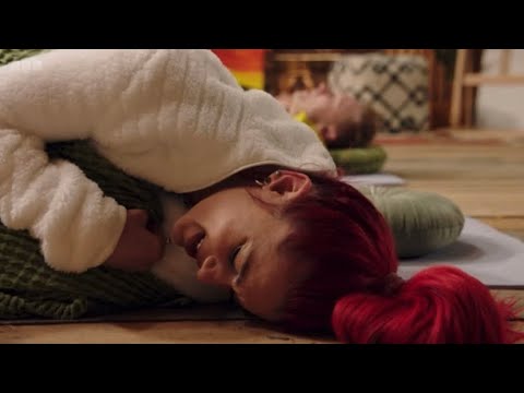 Dianne Buswell Breaks Down During Breathing Technique With Wim Hof - BBC