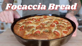 How To Make Focaccia Bread In A Cast Iron Skillet