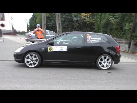 1 Rajd Turawski 2021 - Łukasz Bobowski / Jakub Okoński - Honda Civic Type-R