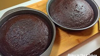 can you make a cake with plain flour and baking powder