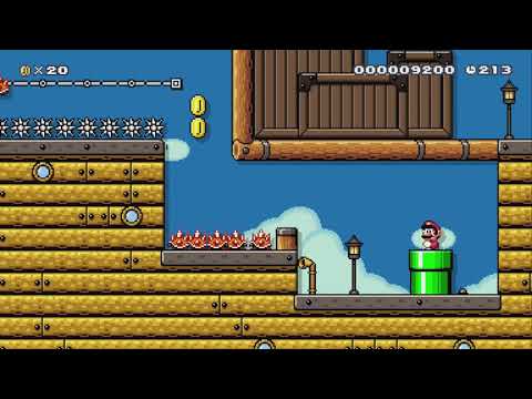 Flying Armada by DefMurloc - Super Mario Maker 2 - No Commentary 1bx