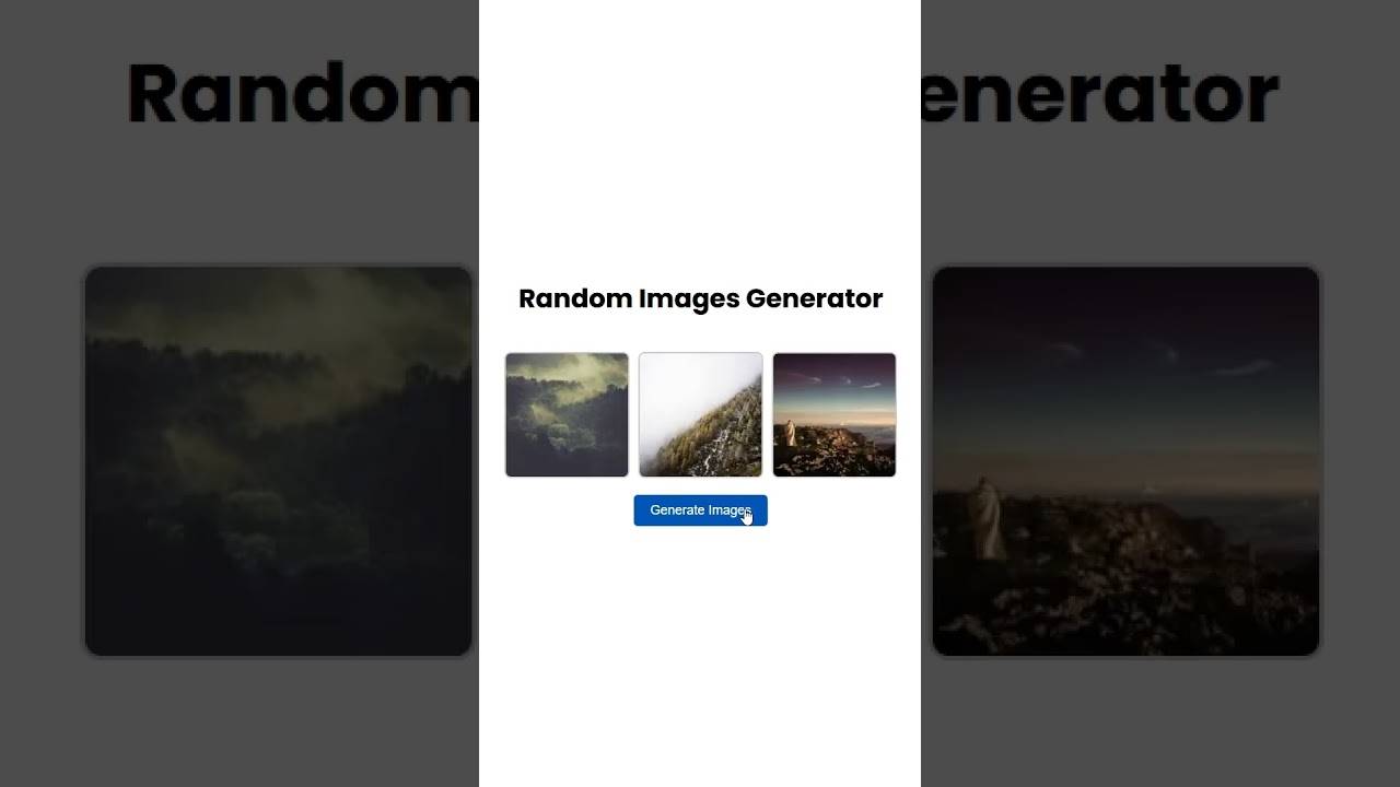 Random Images Generator #coding