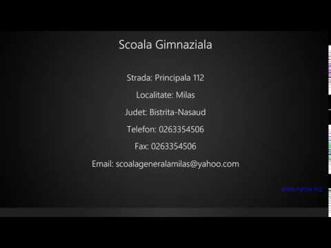 Scoala Gimnaziala Milas