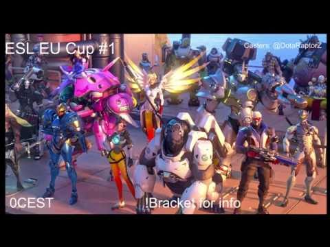 ESL EU Overwatch Cup #1 Finals - OWKings vs 4-25 [Fixed Version with Game 1]