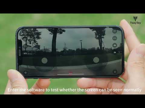 How to connect to the drone with a mobile phone