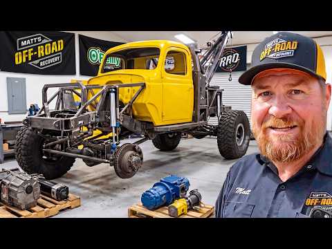 Full Build: How I Made The World's Largest Off-Road Wrecker!