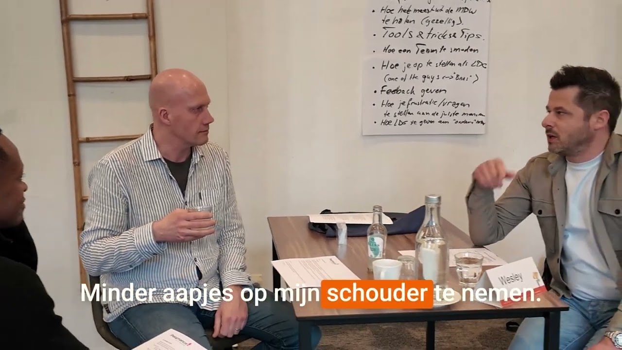 Deelnemer Patrick aan het woord