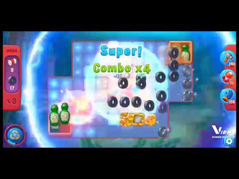 Fishdom. 9484 hard level no boosters and diamonds. 13 moves