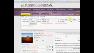 Video hướng dẫn chơi ck trên website chungkhoanviet.vn