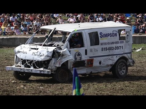 Comber FULLSIZE VANS Demolition Derby 2025