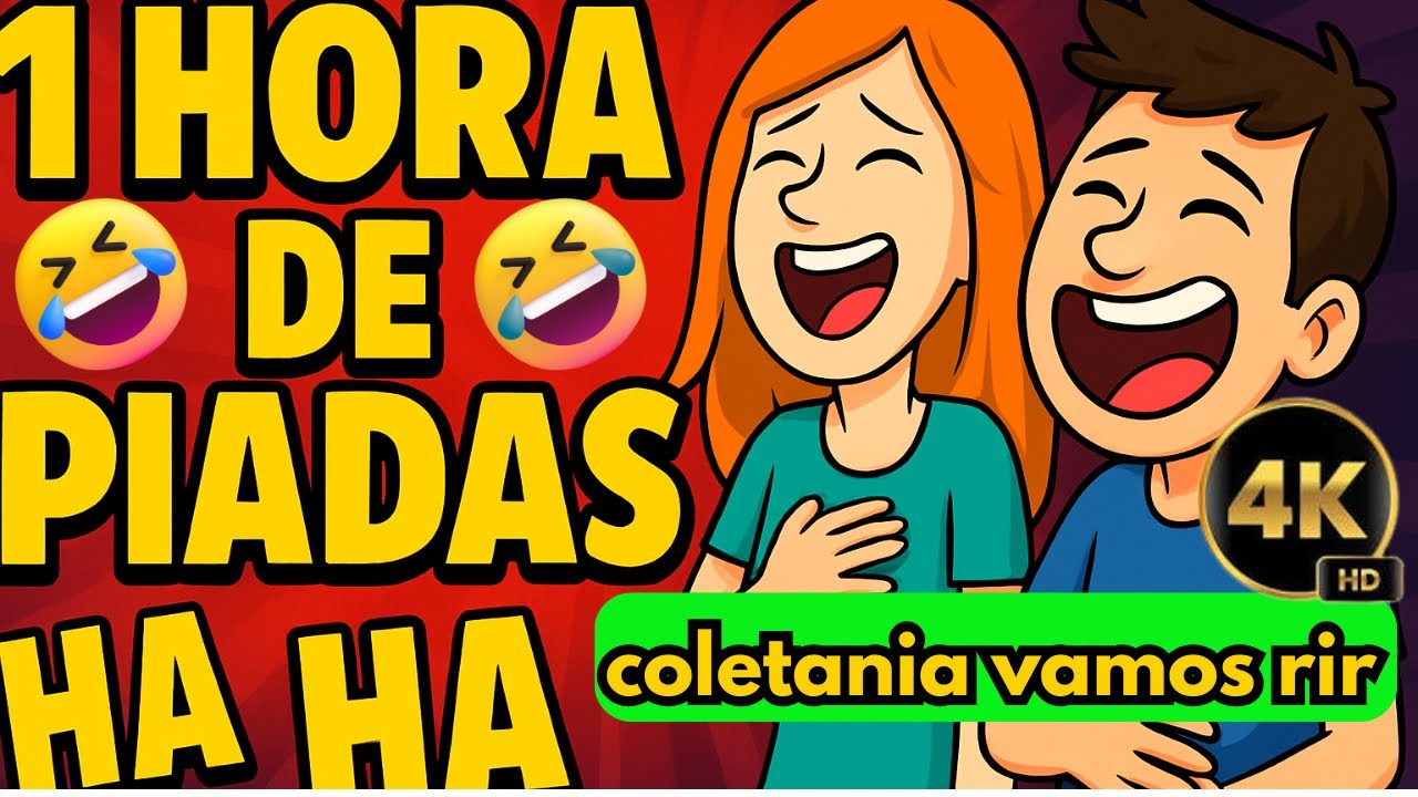 😆 1 HORA DE PIADAS ENGRAÇADAS que Vão te Fazer CHORAR de RIR! 😂 | Humor, Piadas Curtas e Zoação