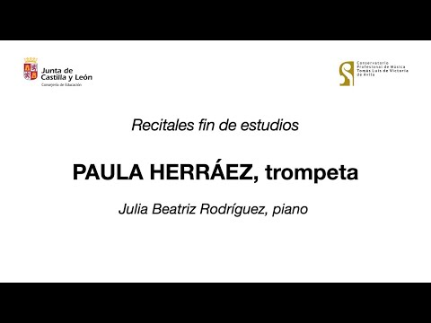 Recitales fin de estudios. Paula Herráez, trompeta.