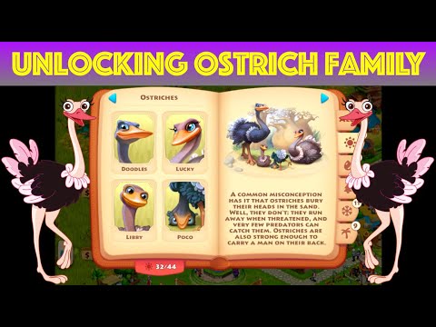 TOWNSHIP ZOO: Ostrich Family Unlocked🔓#27