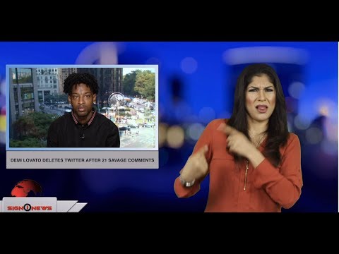 Demi Lovato deletes twitter after 21 Savage comments (ASL - 2.4.19)